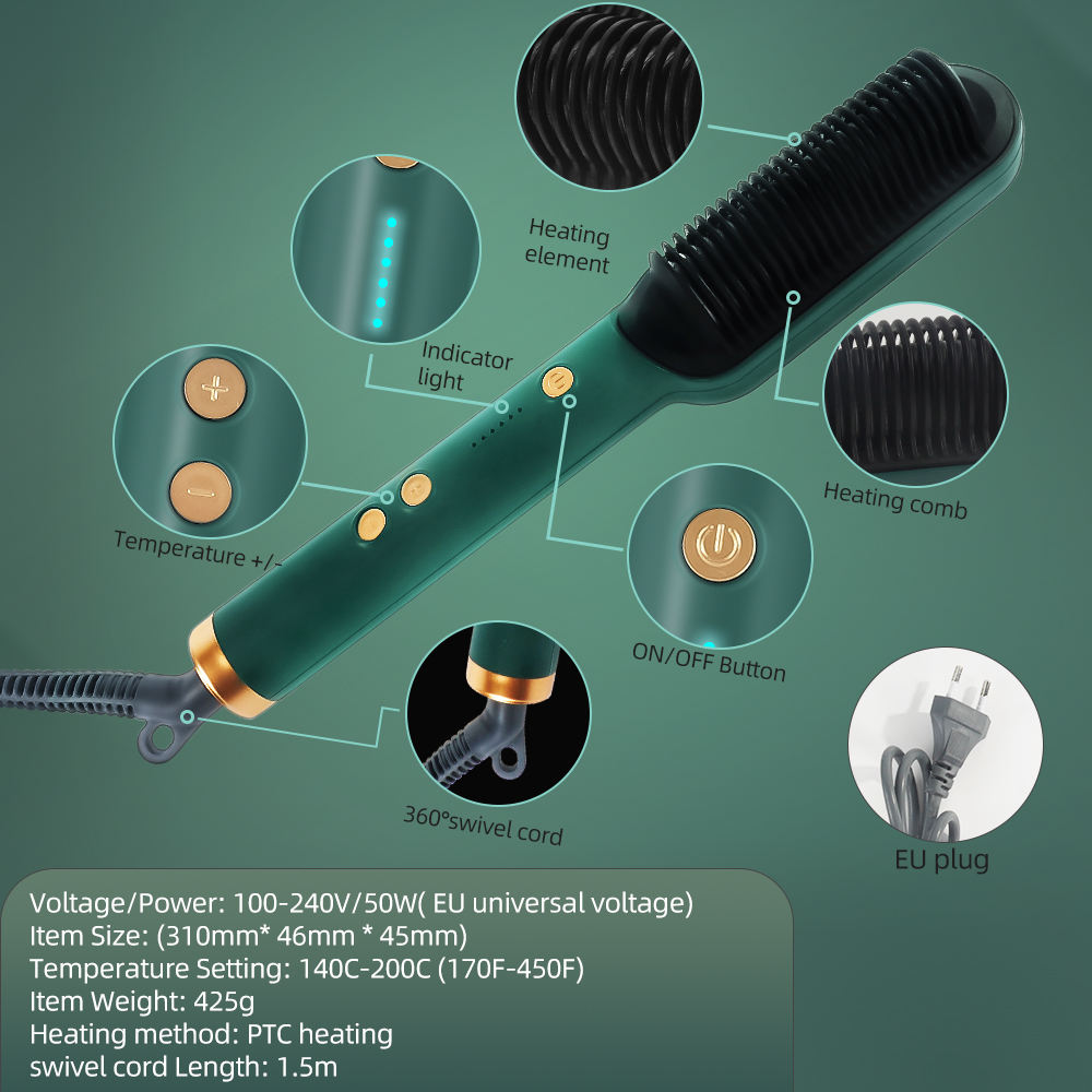 Hair straightener comb - FH909