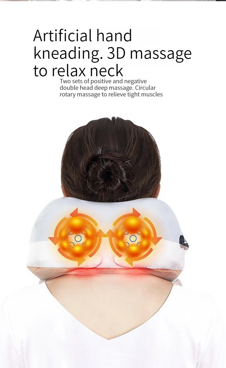 Pillow Neck Massager Electric U shaped