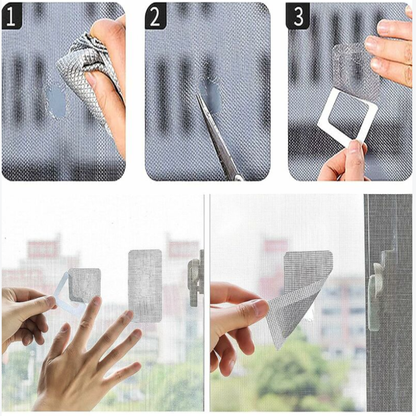 Patch de réparation pour moustiquaire(4pcs)