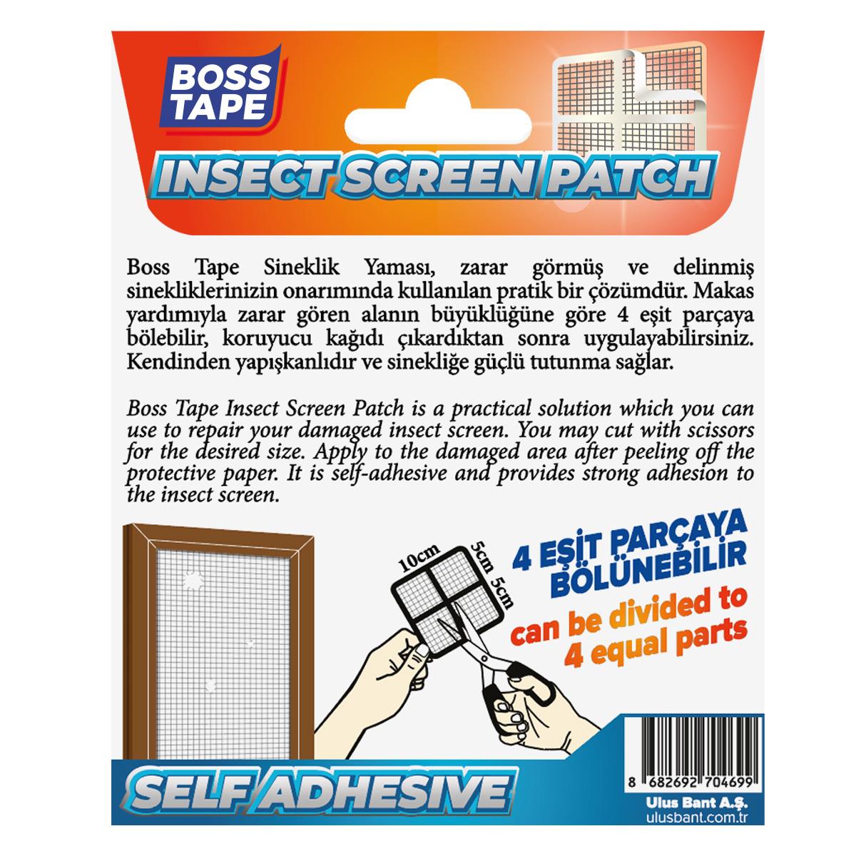 Patch de réparation pour moustiquaire(4pcs)